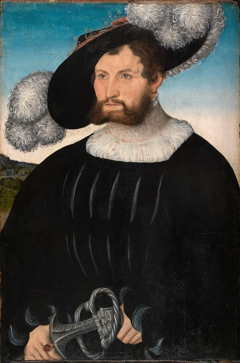 Bildnis Des Herrn A Von Rechenberg