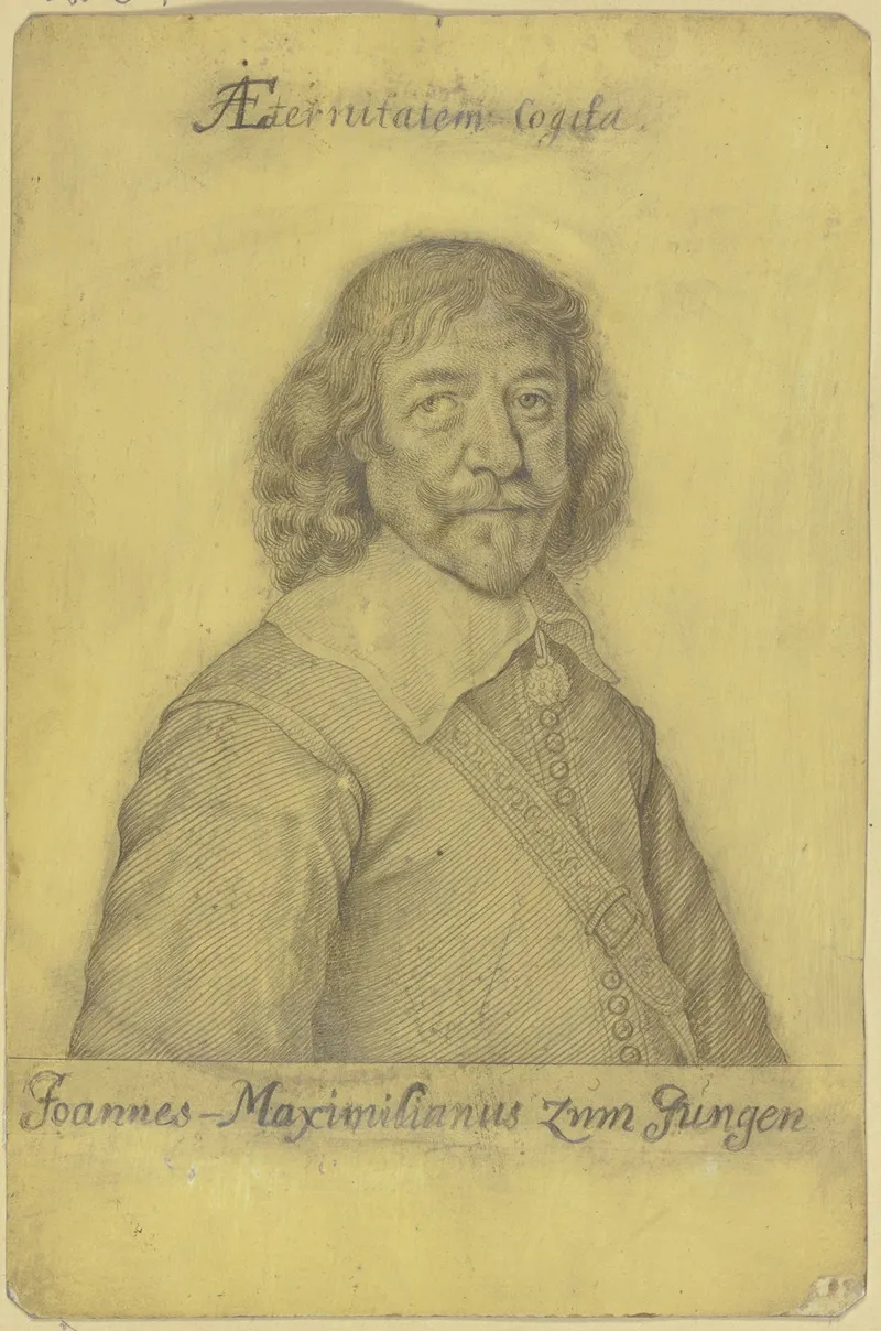 Bildnis Des Johann Maximilian Zum Jungen Wall Art by Sebastian Furck - High-Resolution Digital Print
