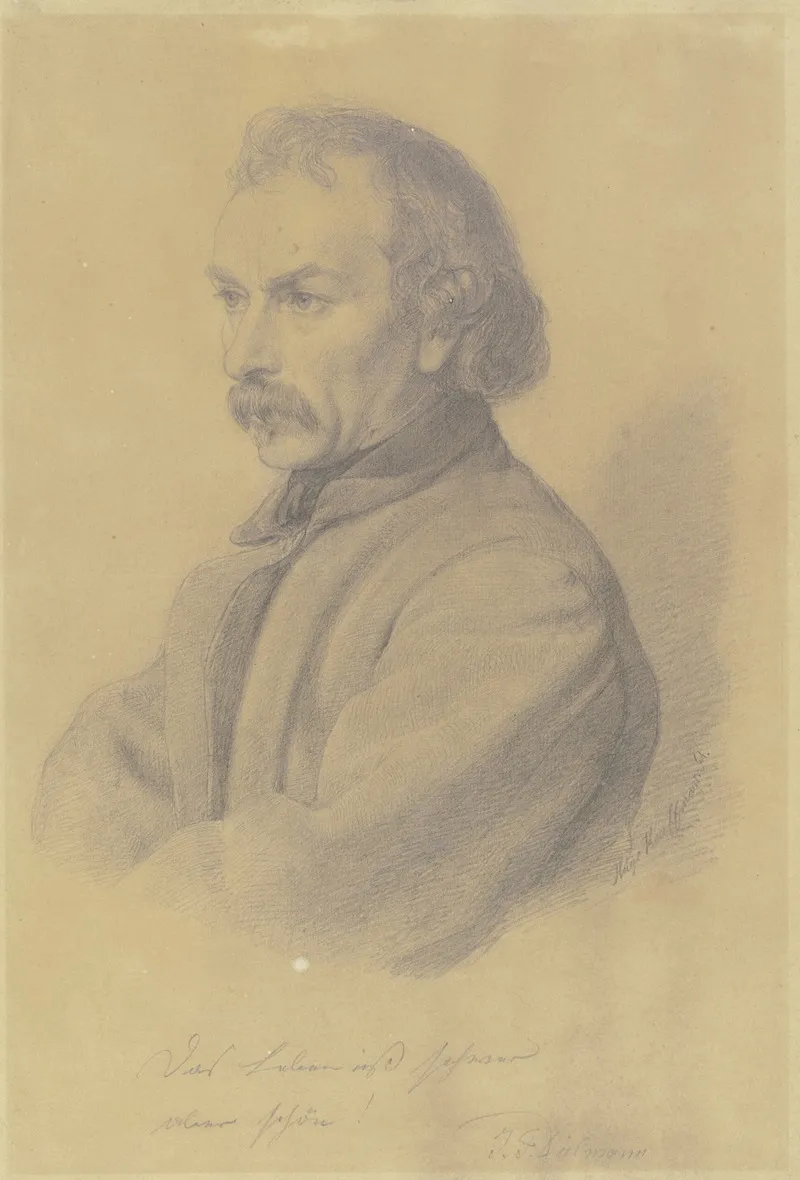 Bildnis Des Kunstlers Jakob Furchtegott Dielmann