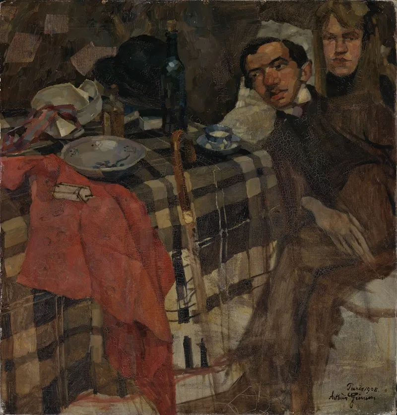 Bildnis Des Malers Jules Pascin Wall Art by Arthur Grimm - High-Resolution Digital Print