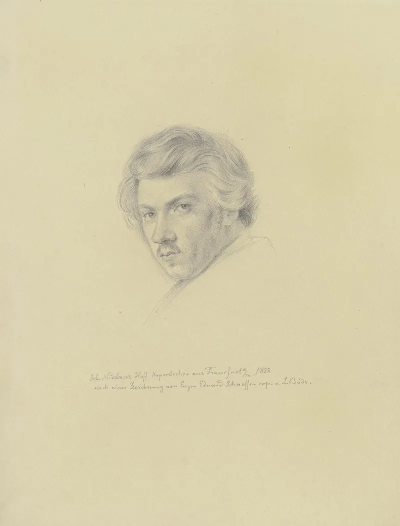 Bildnis Des Nikolaus Hoff