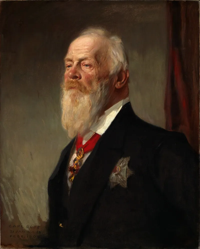Bildnis Des Prinzregent Luitpold Von Bayern Wall Art by Carl Blos - High-Resolution Digital Print