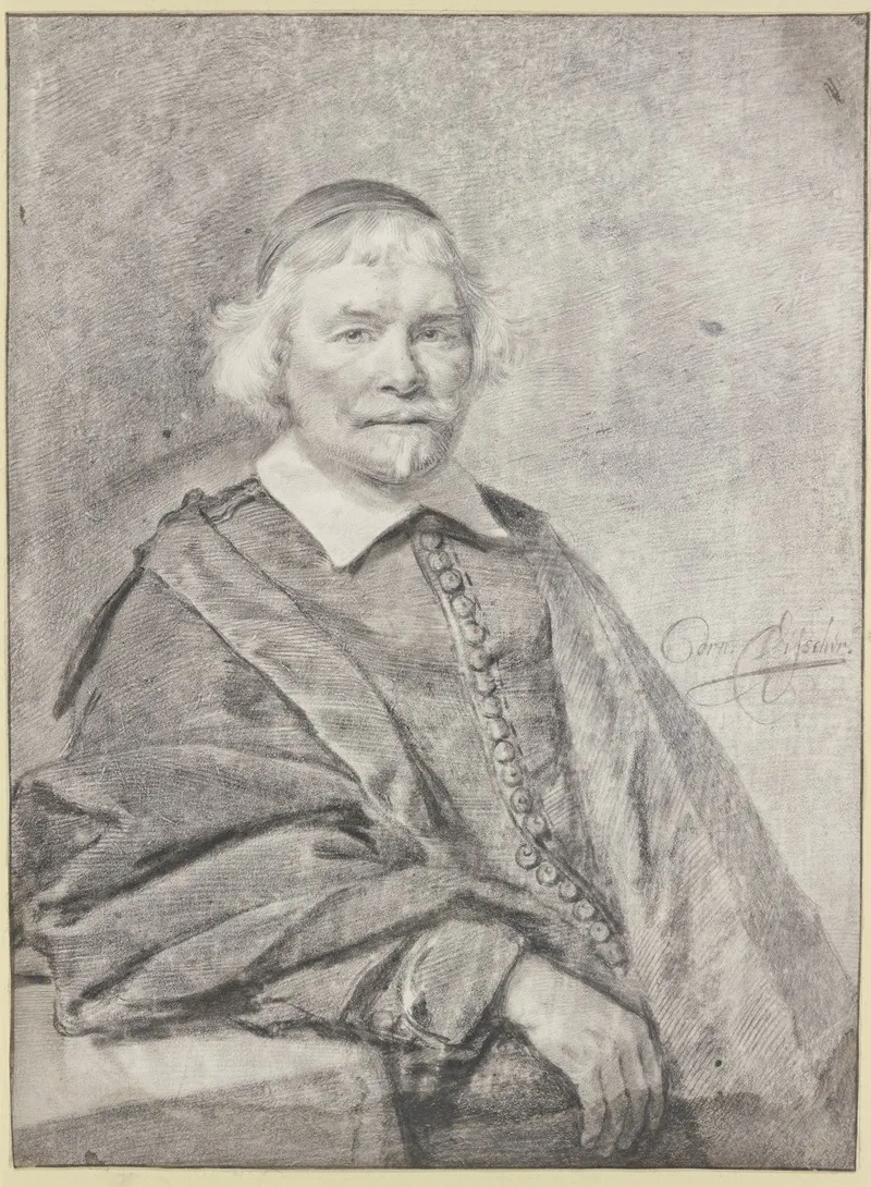 Bildnis Des Robert Junius In Seinem Vorletzten 48 Lebensjahr