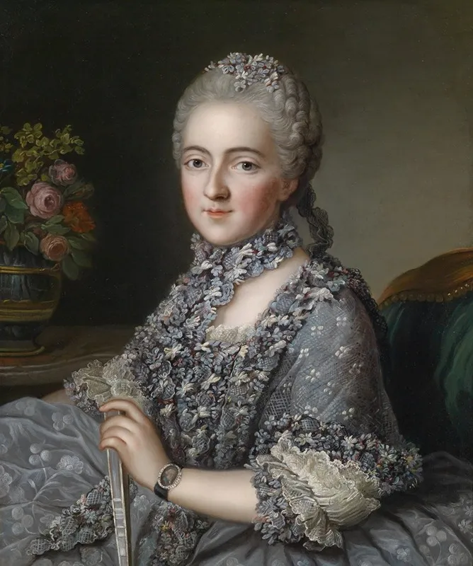 Bildnis Einer Dame 5 Wall Art by Guillaume Voiriot - High-Resolution Digital Print