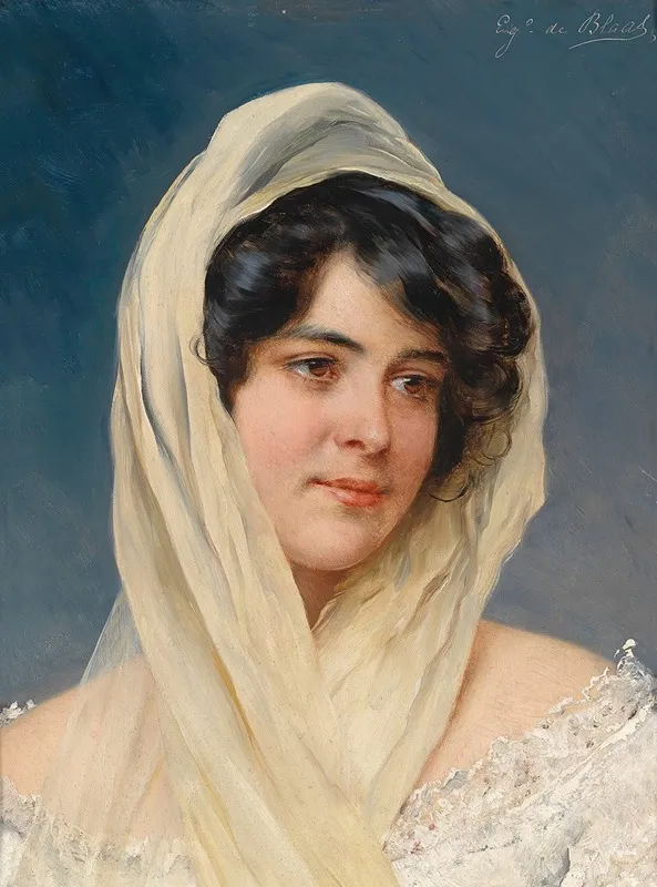 Bildnis Einer Jungen Dame Mit Schleier 2