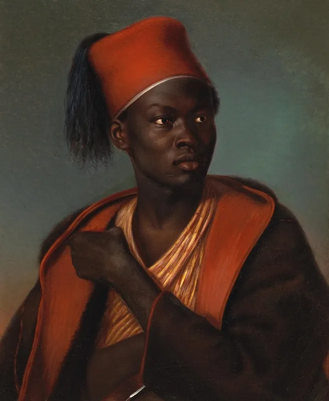 Bildnis Eines Orientalen Wall Art by Joseph Stocker - High-Resolution Digital Print