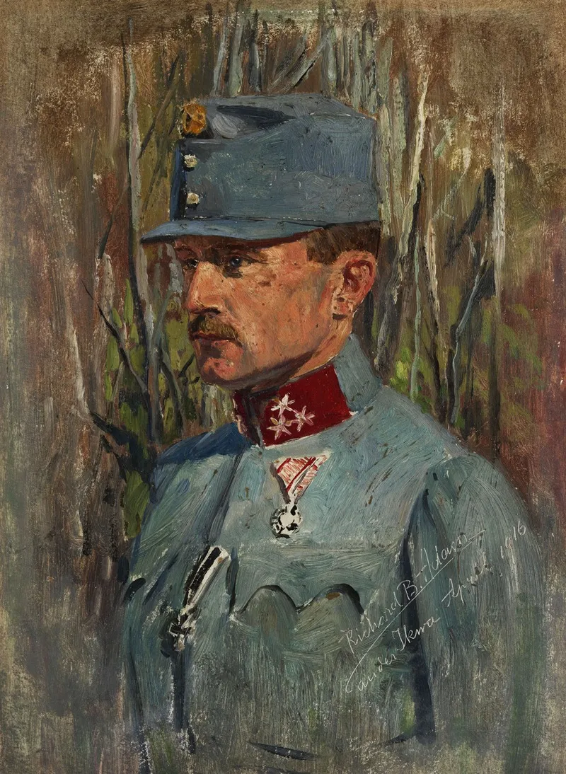 Bildnis Eines Soldaten Wall Art by Richard Benno Adam - High-Resolution Digital Print