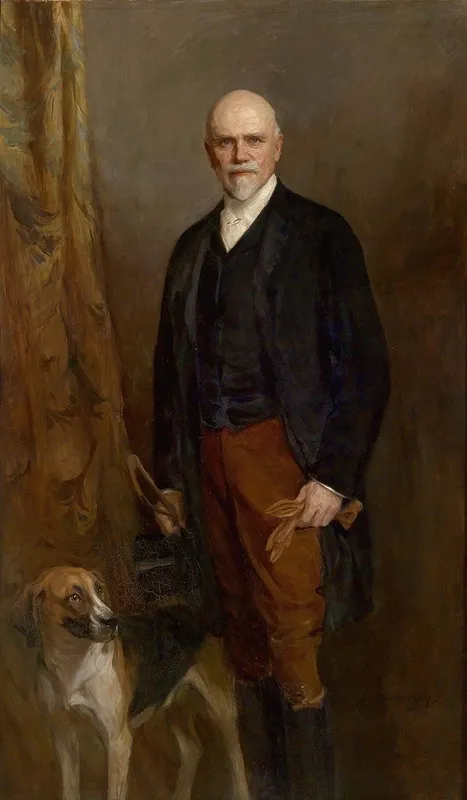 Bildnis Graf Heinrich Larisch Moennich Wall Art by Philip Alexius de László - High-Resolution Digital Print