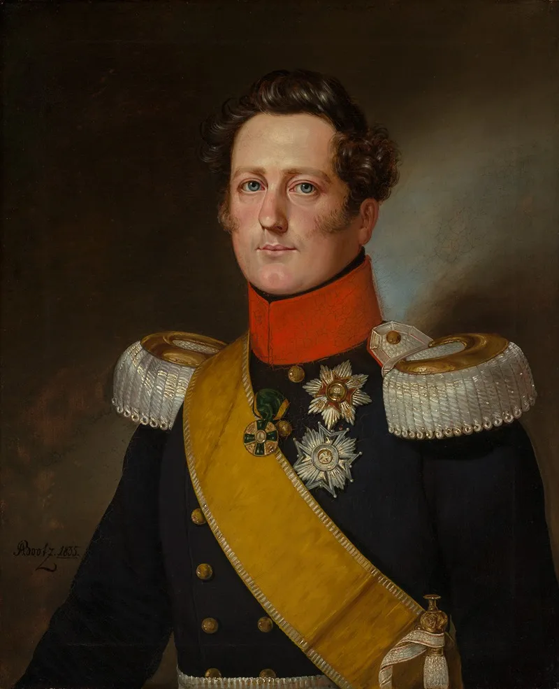Bildnis Grossherzog Leopold Von Baden Wall Art by August Bootz - High-Resolution Digital Print