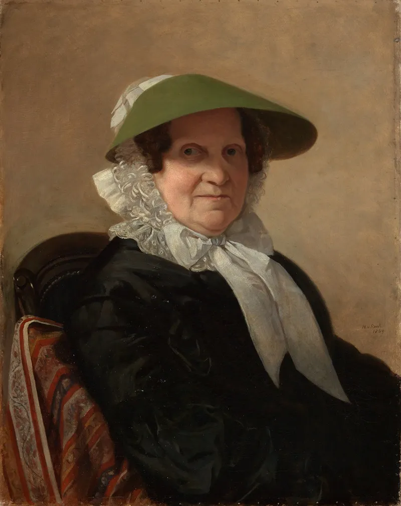 Bildnis Marie Freiin Von Reck Wall Art by Hermine von Reck - High-Resolution Digital Print