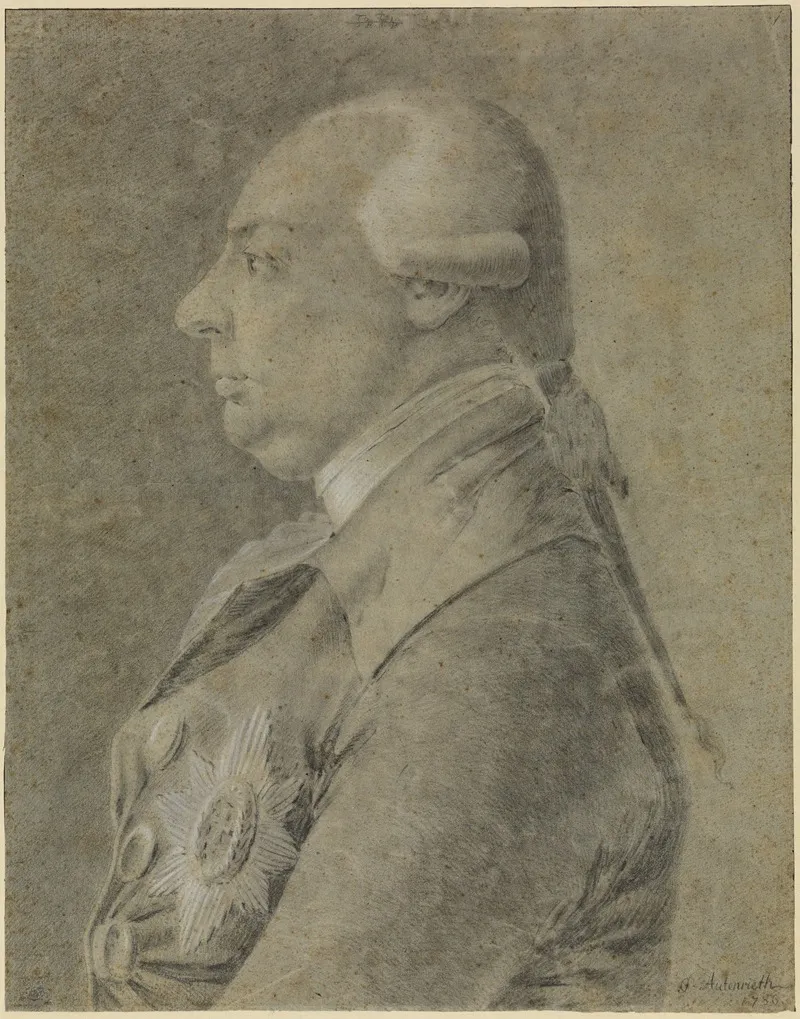 Bildnis Markgraf Carl Friedrich Von Baden Wall Art by Carl Friedrich Autenrieth - High-Resolution Digital Print