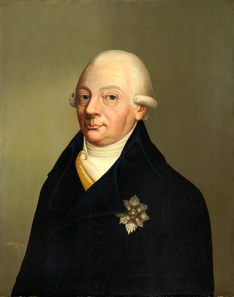 Bildnis Markgraf Karl Friedrich Von Baden Wall Art by August Bootz - High-Resolution Digital Print