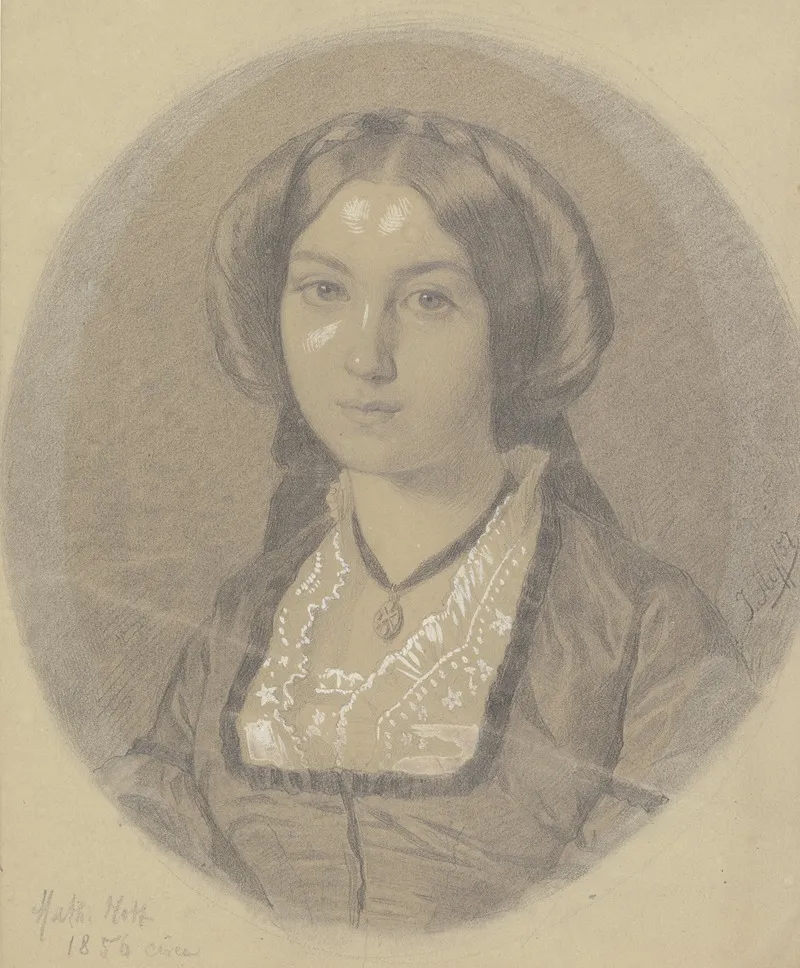 Bildnis Mathilde Hoff Schwester Des Kunstlers 2
