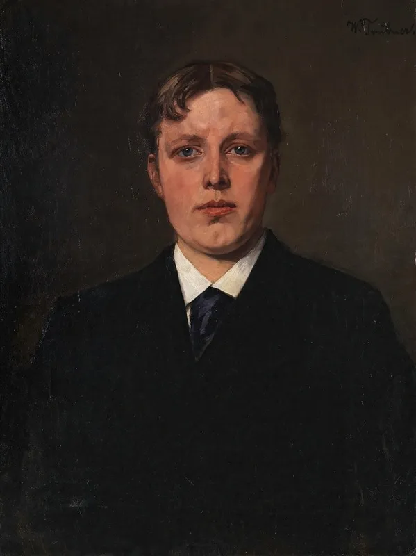 Bildnis Nikolaus Trubner Bruder Des Kunstlers