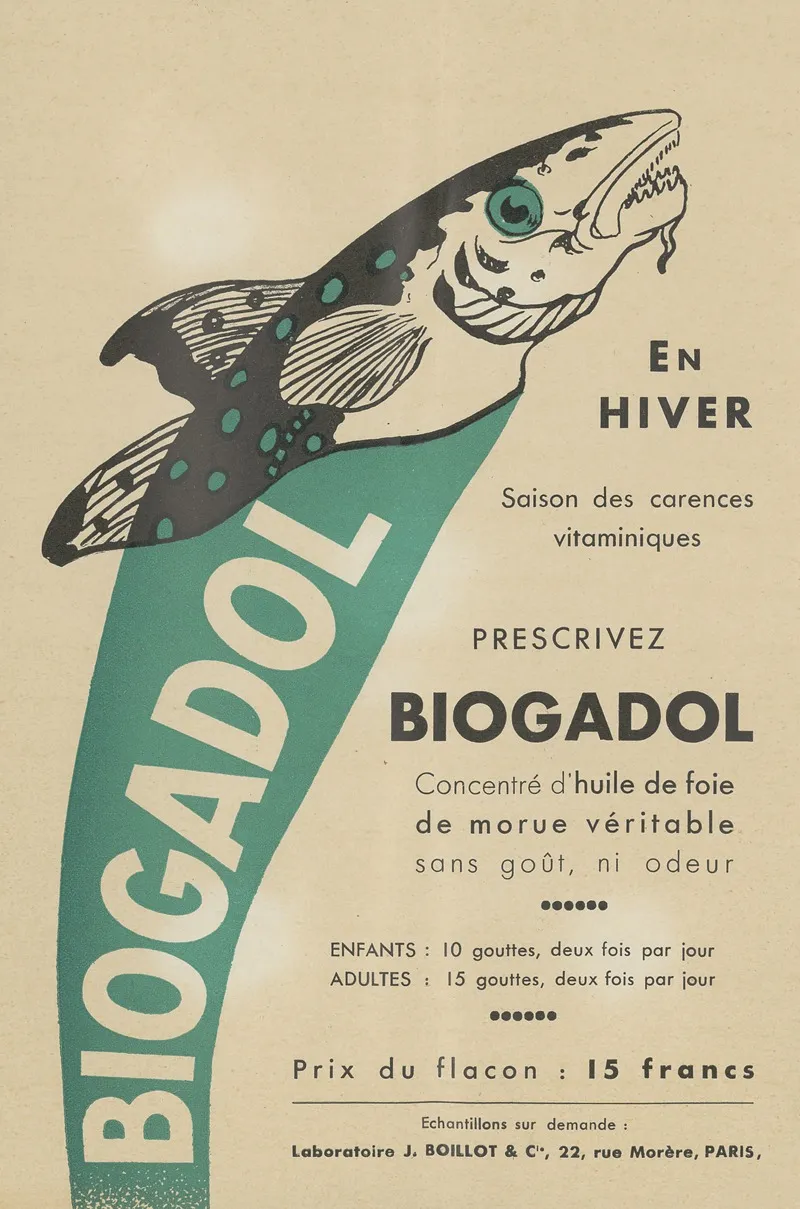 Biogadol Wall Art by Laboratoire J. Boillot &amp; Cie - High-Resolution Digital Print
