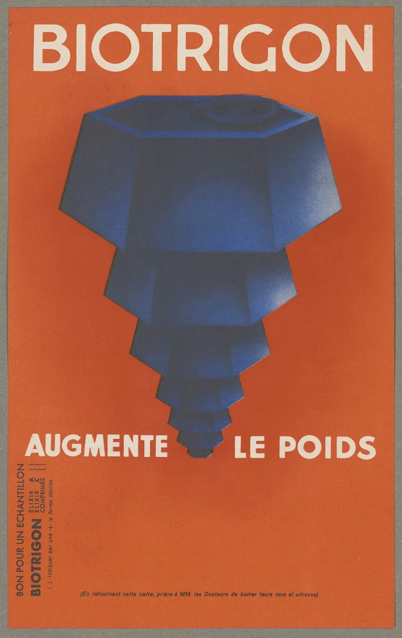Biotrigon 3 Wall Art by Laboratoires Jacques Lorthioir - High-Resolution Digital Print