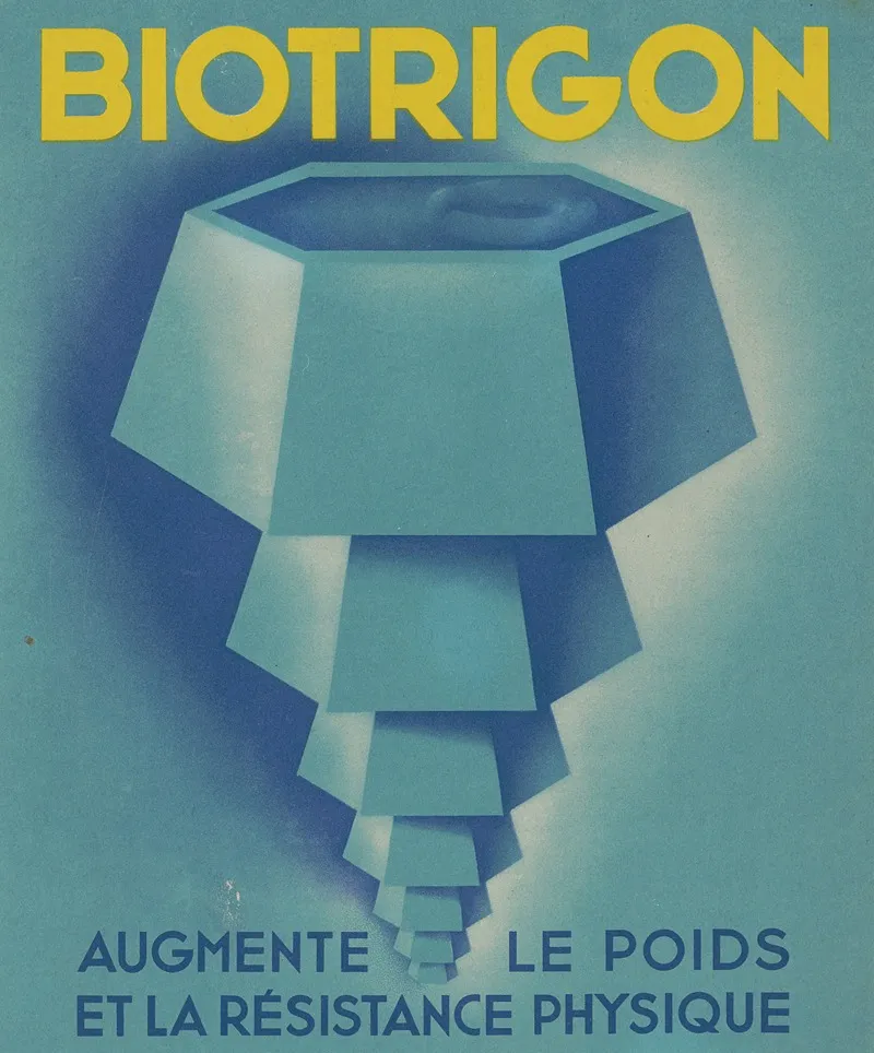 Biotrigon 4 Wall Art by Laboratoires Jacques Lorthioir - High-Resolution Digital Print