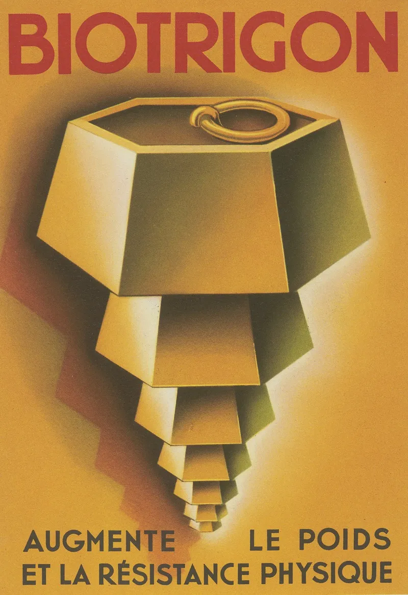Biotrigon 7 Wall Art by Laboratoires Jacques Lorthioir - High-Resolution Digital Print