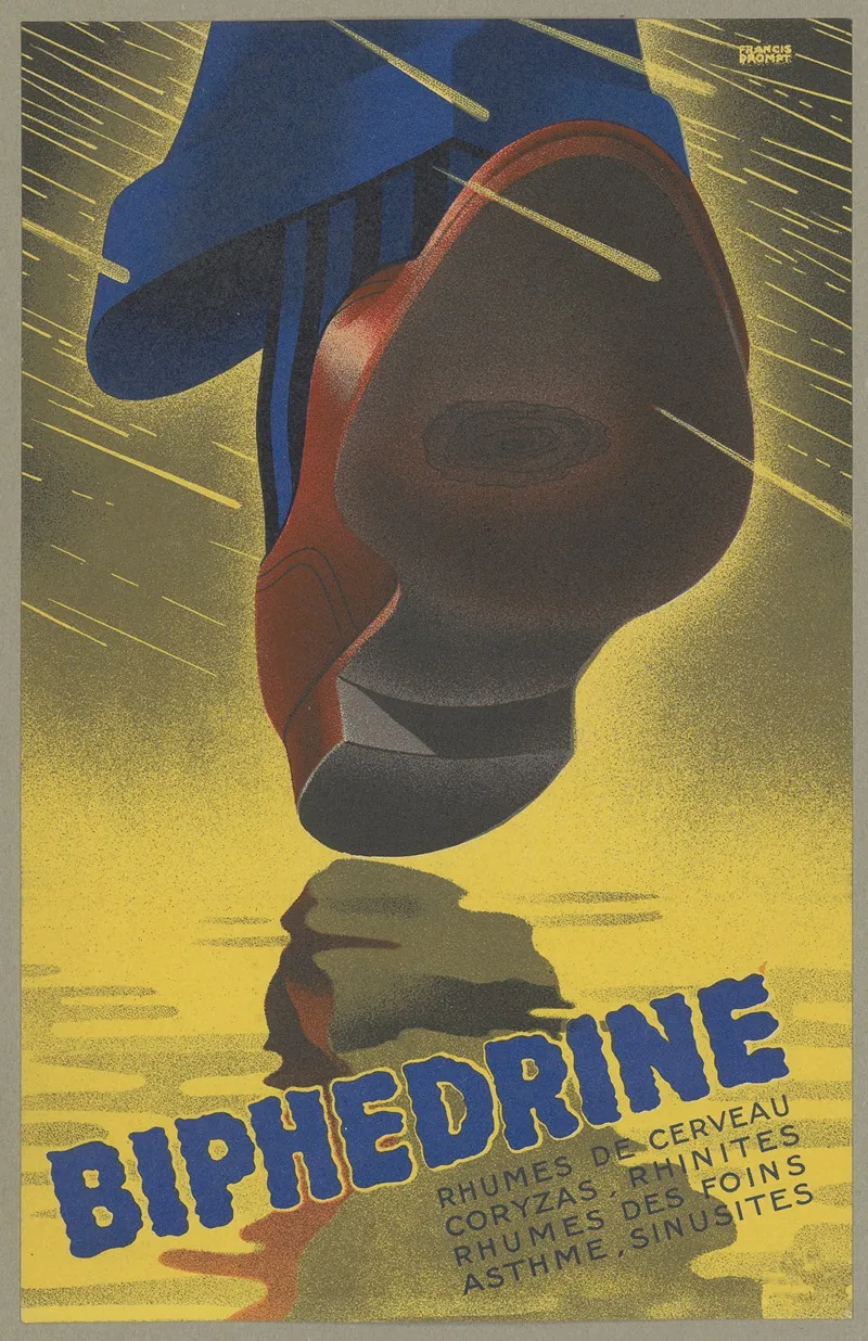 Biphedrine 2 Wall Art by Laboratoires du docteur E. Bouchara - High-Resolution Digital Print