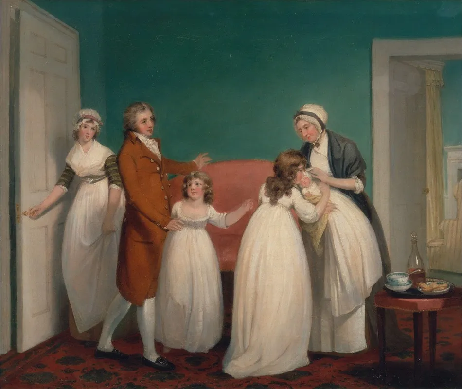 Birth Of The Heir Wall Art by William Redmore Bigg - High-Resolution Digital Print