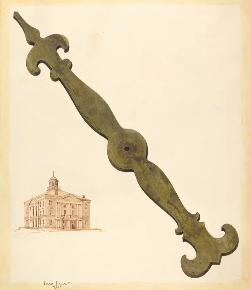 Bishop Hill Clock Hand