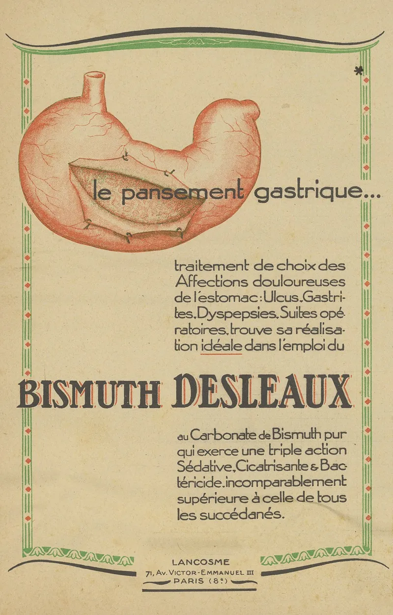 Bismuth Desleaux 14 Wall Art by Laboratoire Lancosme - High-Resolution Digital Print
