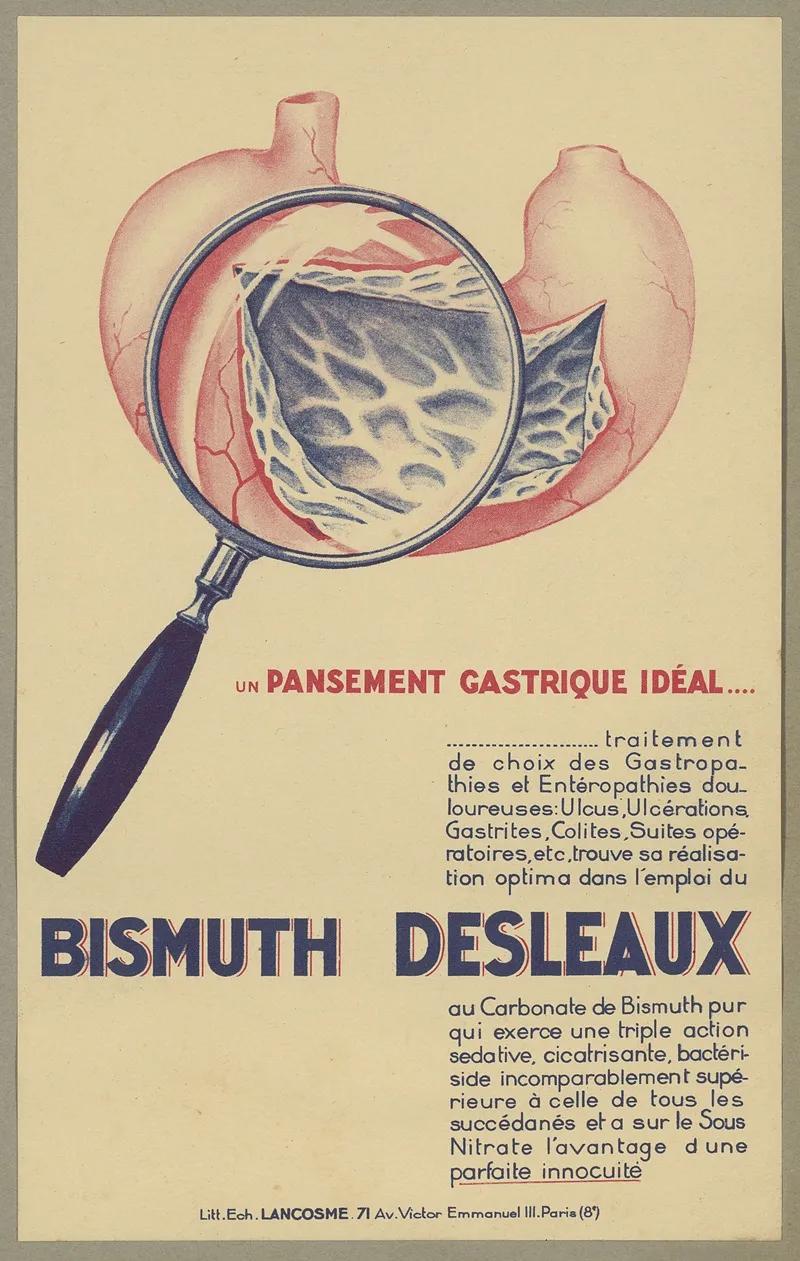 Bismuth Desleaux 15 Wall Art by Laboratoire Lancosme - High-Resolution Digital Print
