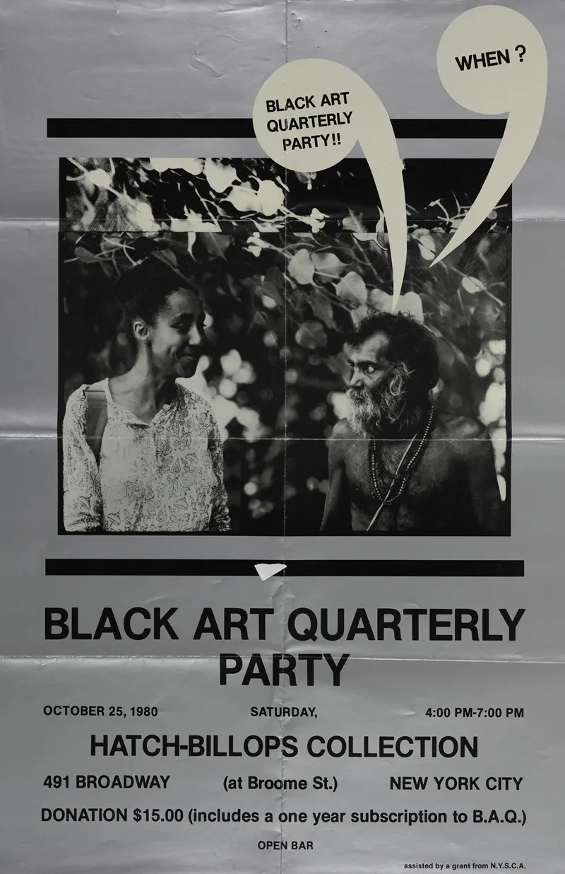 Black Art Quarterly Party Presented By Hatch Billops Collection