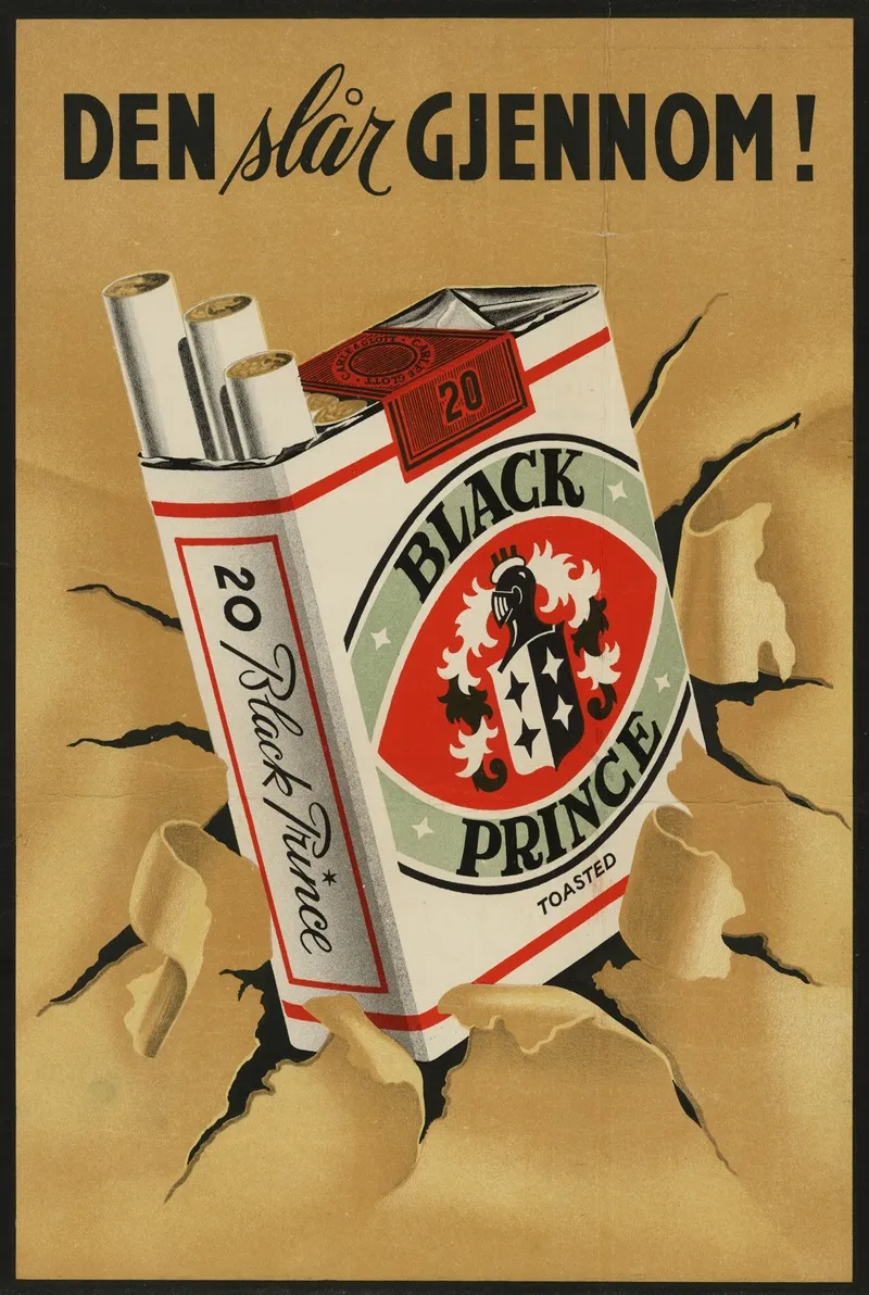Black Prince Tobakksreklame