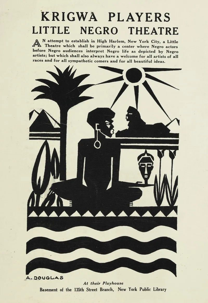 Black Women In Theatre Writing And Directing Exhibition At Hatch Billops Collection Wall Art by Anonymous - High-Resolution Digital Print