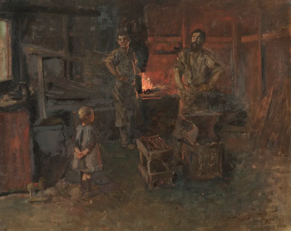 Blacksmiths Shop In Tinakori Road