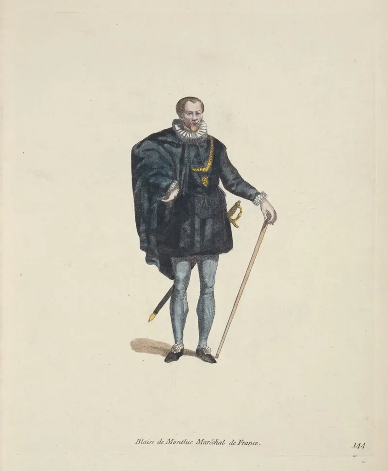 Blaise De Montluc Marshal Of France Blaise De Montluc Marechal De France