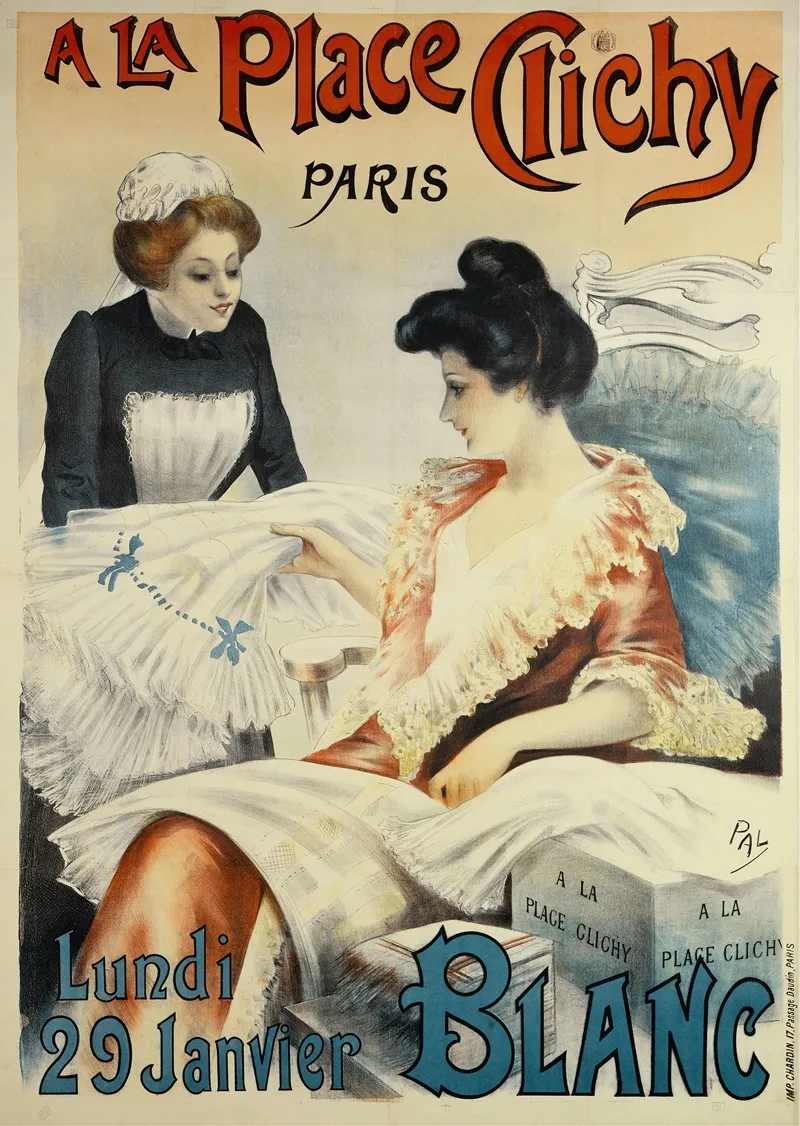 Blanc Wall Art by Pal (Jean de Paleologue) - High-Resolution Digital Print