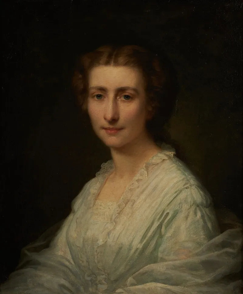 Blandine Ollivier Nee Liszt 1835 1862 Wall Art by Léon Belly - High-Resolution Digital Print