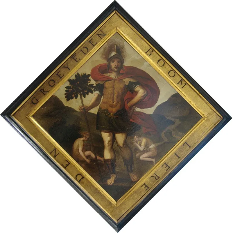 Blazon Of The Chamber Of Rhetoric The Growing Tree In Lier