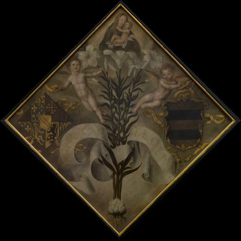Blazon Of The Diest Chamber Of Rethoric De Leliebloem