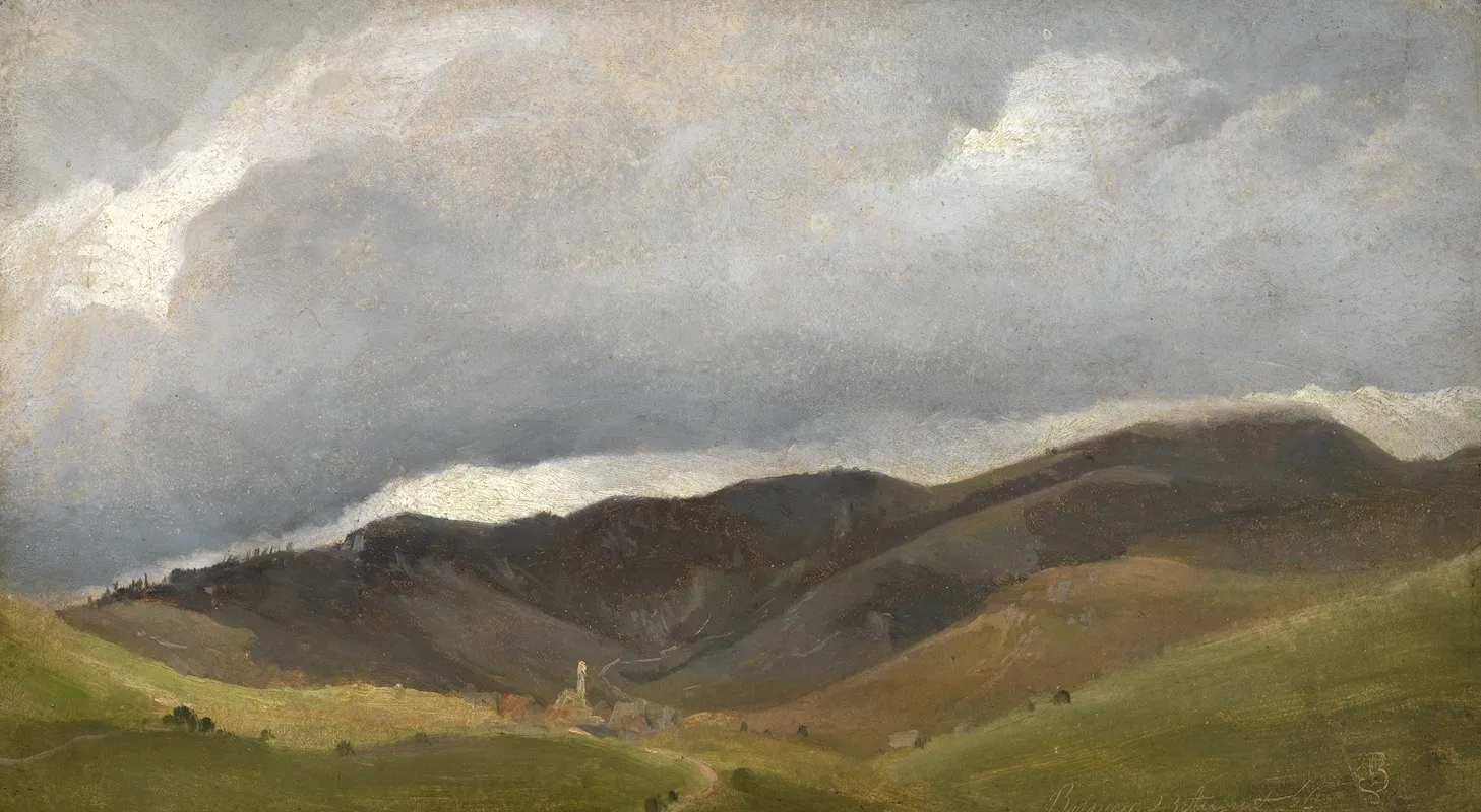 Blick Auf Das Herzogenhorn Bei Bernau