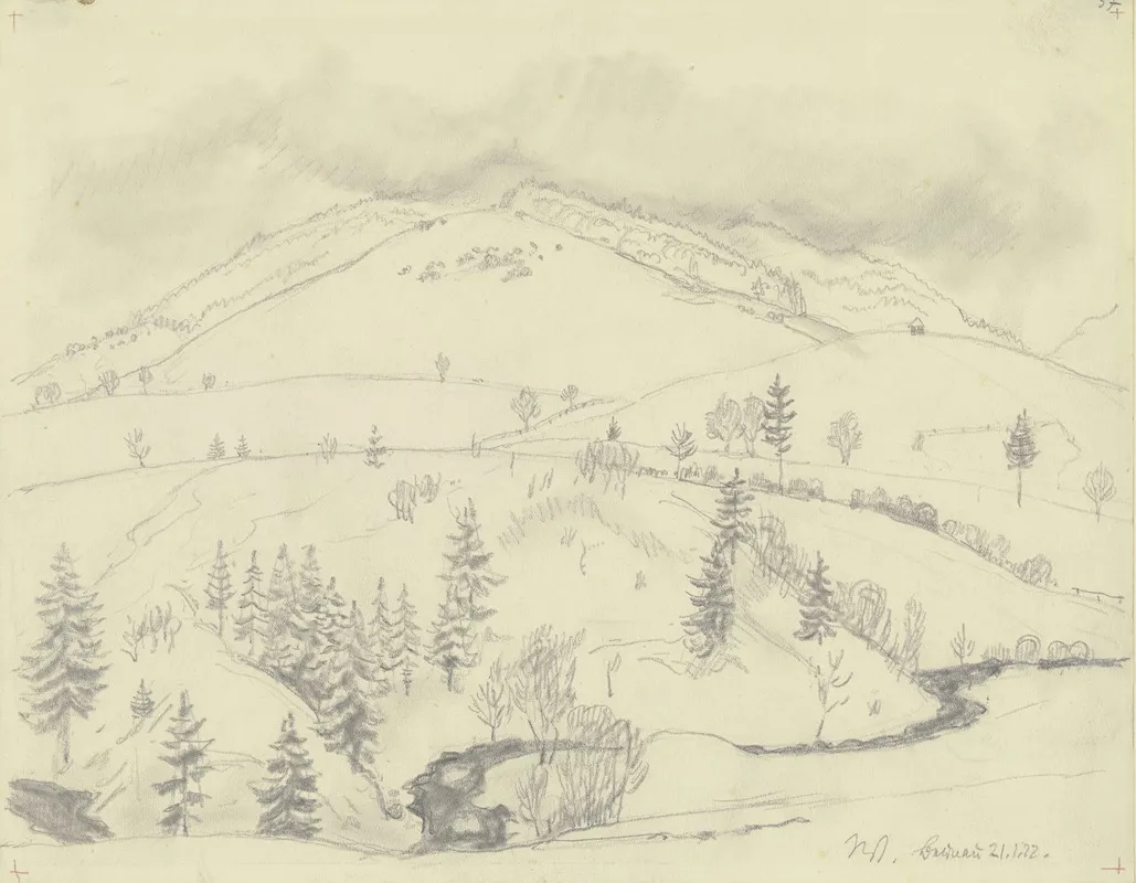 Blick Auf Das Verschneite Schwarzwalddorf Bernau