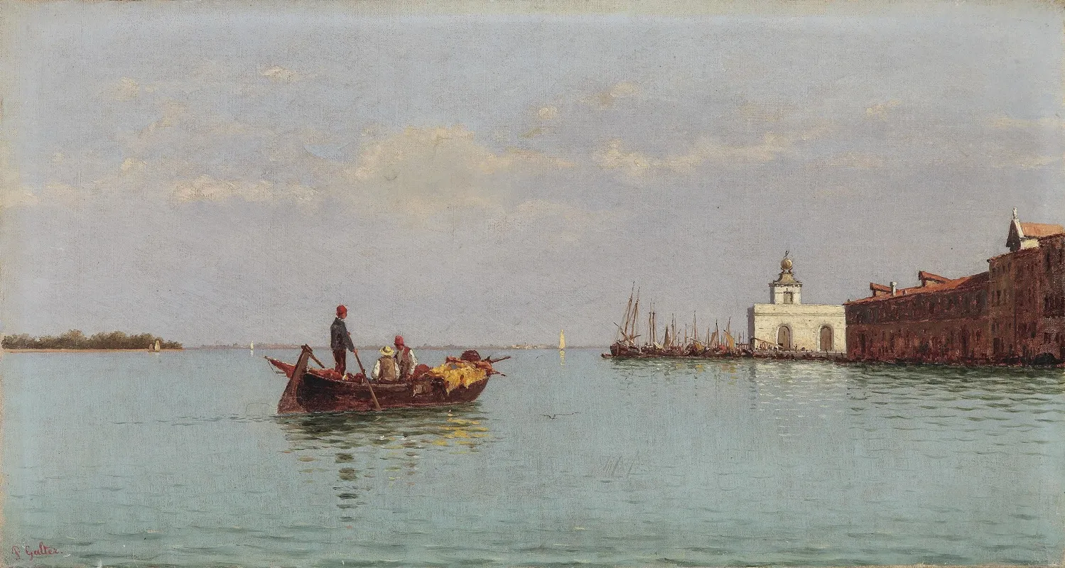 Blick Auf Die Punta Della Dogana
