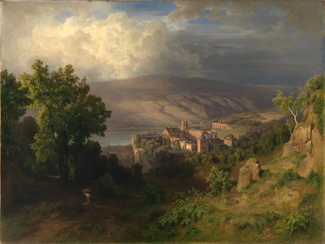 Blick Auf Heidelberg 2 Wall Art by Bernhard Fries - High-Resolution Digital Print