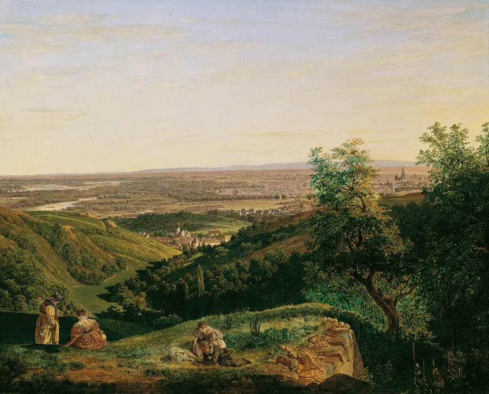 Blick Auf Wien Vom Krapfenwaldl