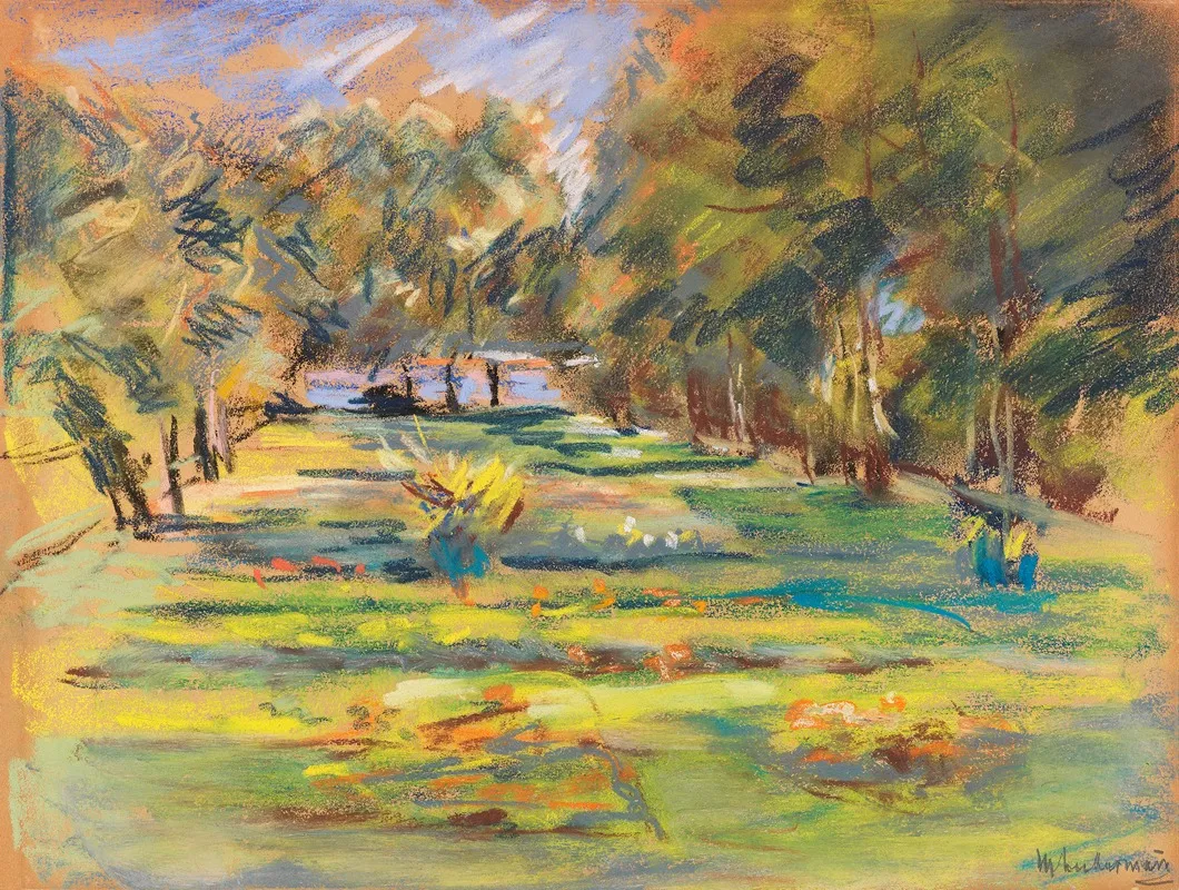 Blick In Den Wannseegarten Wall Art by Max Liebermann - High-Resolution Digital Print