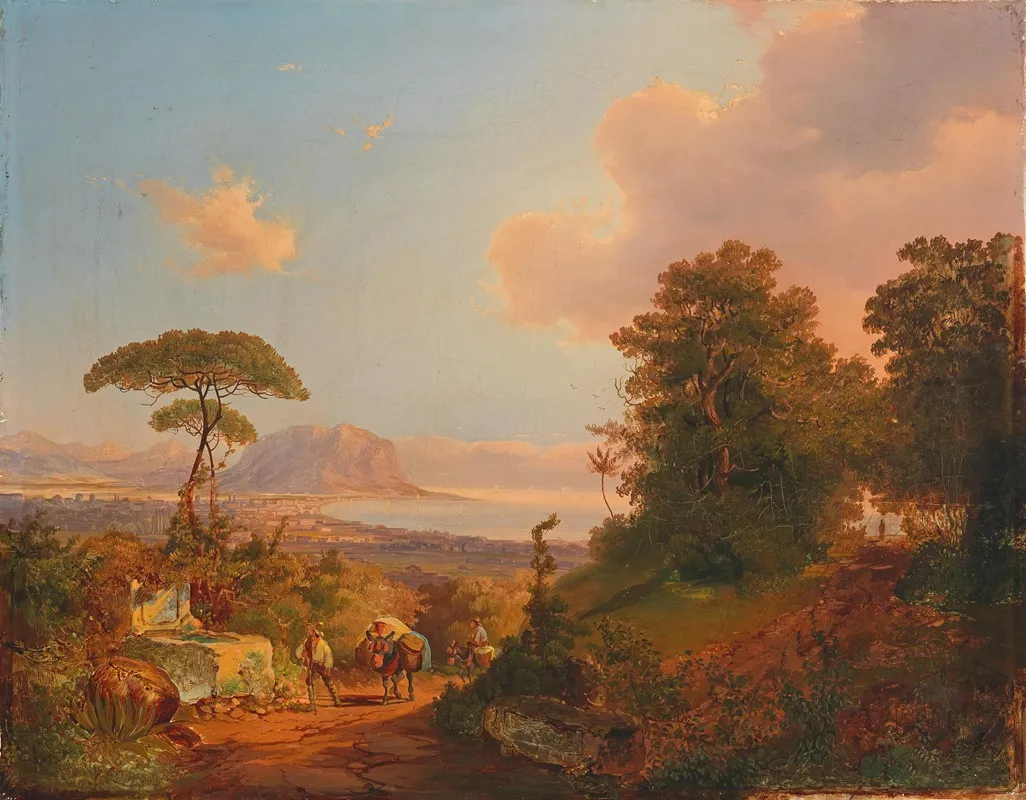 Blick In Die Bucht Von Palermo