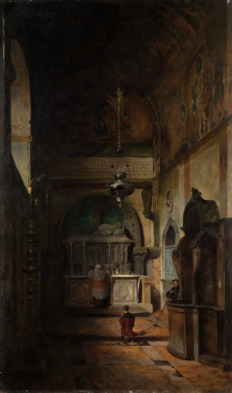 Blick In Die Kapelle Sant Isidro In Venedig