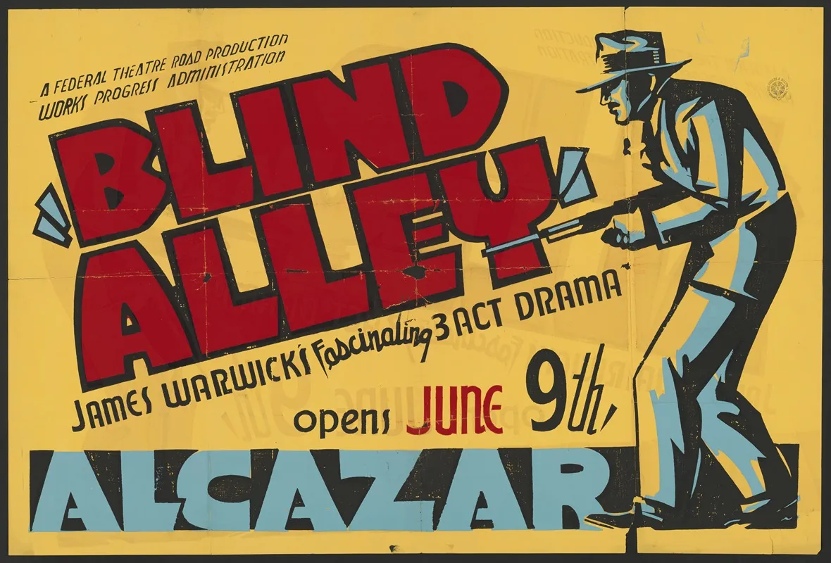 Blind Alley 5 Wall Art by Anonymous - High-Resolution Digital Print
