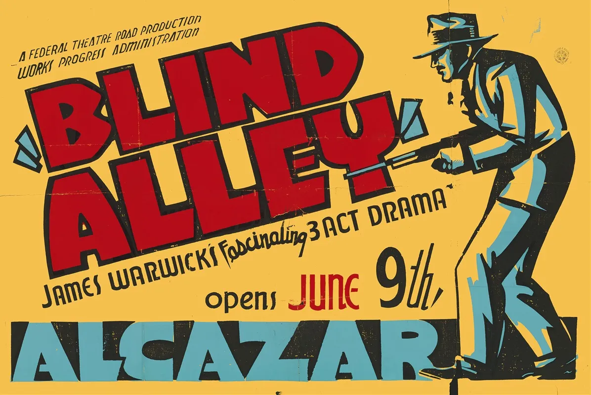 Blind Alley Alcatraz Wall Art by James Warwick - High-Resolution Digital Print