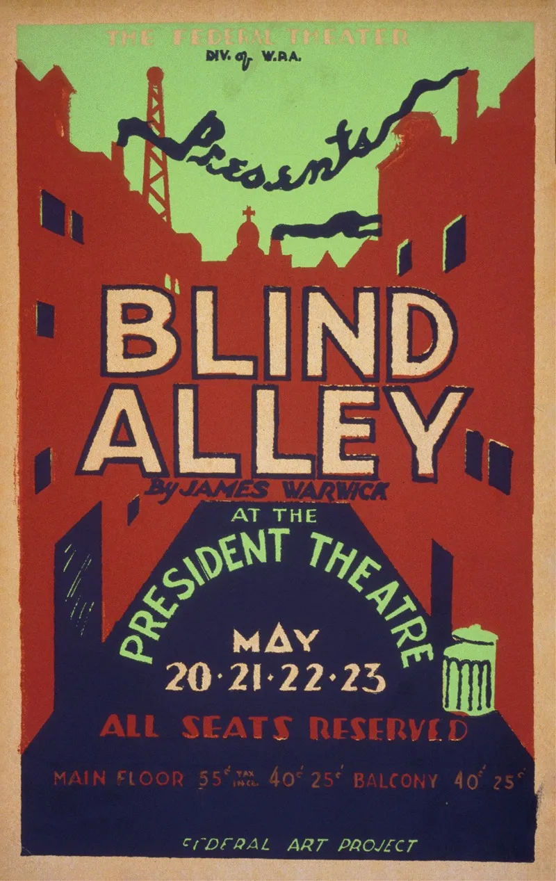 Blind Alley Wall Art by James Warwick - High-Resolution Digital Print