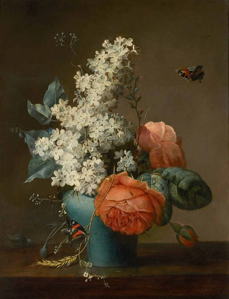 Bloemstuk 6 Wall Art by Jean Louis Prevost The Younger - High-Resolution Digital Print