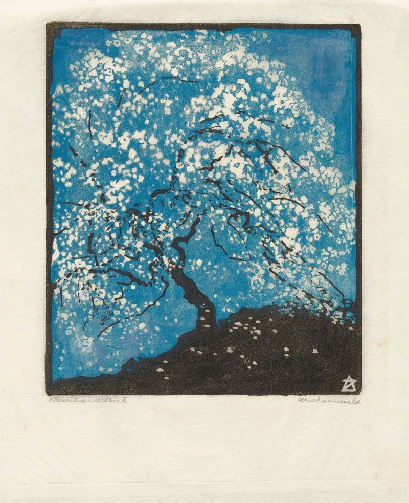 Blossoming Tree Bloesemboom Wall Art by Arie Zonneveld - High-Resolution Digital Print