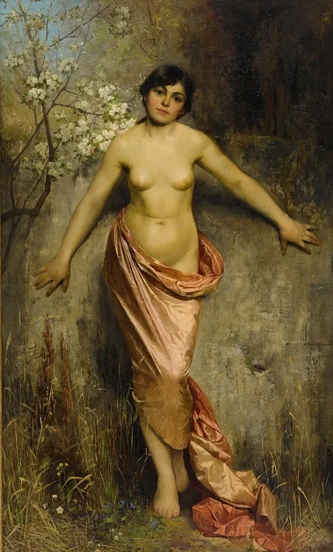 Blossoms Wall Art by Theodor Matthei - High-Resolution Digital Print